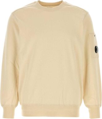 C.P. Company Beige Crew Neck Sweatshirt