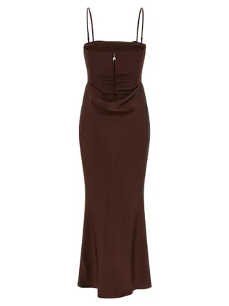 Rotate Dress - Brown