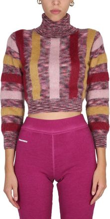 Dsquared2 Cropped Shirt-Donna