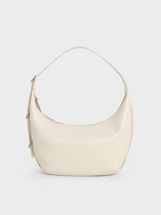 Charles & Keith Bryna Curved Hobo Bag