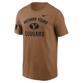 Nike BYU Cougars Nike Mens Dri-FIT College T-Shirt in Brown | IW0517-270