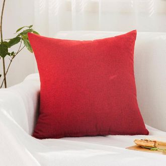 OEM Fundas De Coj&iacute;n De Lino, Fundas Decorativas Para Almohadas, Fundas Suaves Para Cojines De Sof&aacute;, Aptas Para Sof&aacute;s, Salas De Estar Y Camas, 20 X 20 Pulg