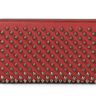 Christian Louboutin Leather Long Wallet (Bi-Fold) (Pre-Owned)