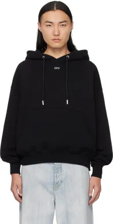 【Off-White】在庫薄 S.Matthew Over 長袖 スウェットシャツ ☆Off-White☆ Matthew Sweatshirt Black OMBA070C99FLE0021077