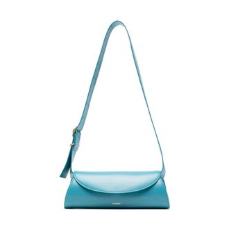 Jil Sander Shoulder Bags, female, Blue, Size: ONE SIZE Jil Sander Bags