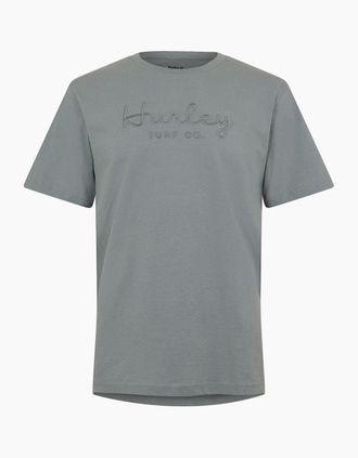 Hurley Hurley Mens Signatre Ss T Sn99 - Grey - Size: 2X large