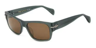 Rag & Bone RNB5057/S 1ED/70 Mens Sunglasses Green Size 55