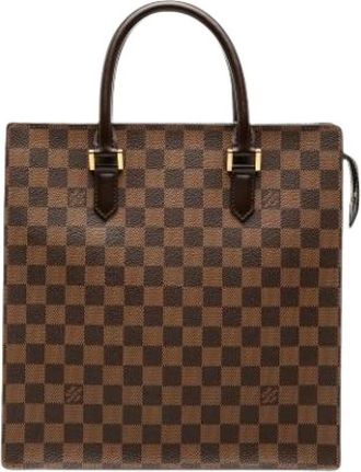 Louis Vuitton Pre-owned Venice Sac Plat - Dames - Vintage Shopper - Bruin - ONE Size - Leer - Vintage