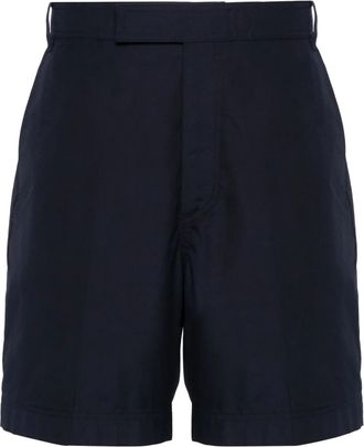 Thom Browne Bermuda con vita media - Blu