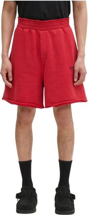 Helmut Lang Casual Shorts - Heren - Korte Broeken - Rood - M - Korte Broeken