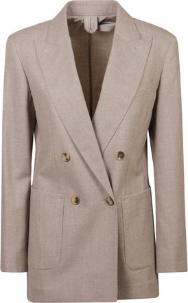 Max Mara Mujer, Chaquetas, Beige, Talla: S