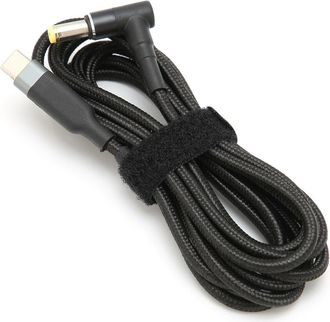 OEM Cable De Alimentaci&oacute;n Para Port&aacute;tiles Acer, Adaptador Trenzado Universal Con Carga R&aacute;pida, Apto Para Conexiones De Cc En &Aacute;ngulo Recto, Funda De Nailon