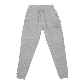 Aquascutum Heren Katoenen Tapered Leg Slim Joggers (Grijs)