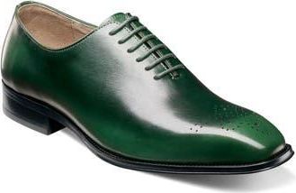 Stacy Adams Hallquist Embellished Toe Wholecut Shoe in Green at Nordstrom Rack, Size 10.5