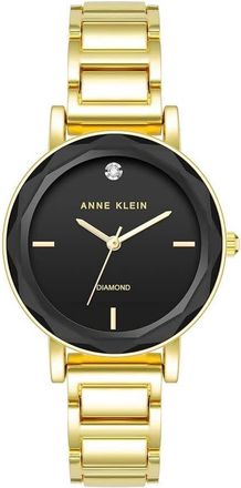 Anne Klein Classic Black Dial Ladies Watch AK/3966BKGB