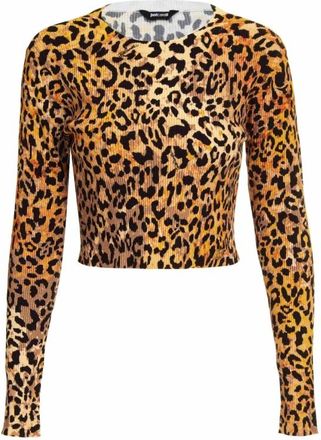 Just Cavalli Truien - Dames - Longsleeves - Veelkleurig - M - Tops