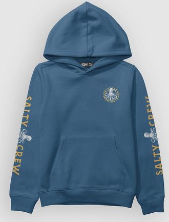 Salty Crew Tentacles Kids Hoodie blauw