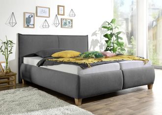 Maintal Polsterbett mit Bettkasten