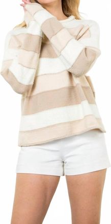 THML Clothing Brielle Sweater In Beige