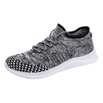 Generic Sneaker Shoes Men Slip On, Running Shoe Mesh Breathable Summer Shoes Lightweight Sport Shoe Soft Bottom Walking Trainers Color-Blocking Casual Trainer