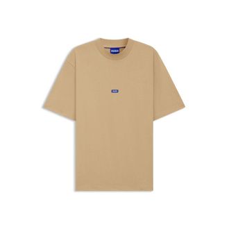 HUGO BOSS Logo-patch T-shirt in cotton jersey