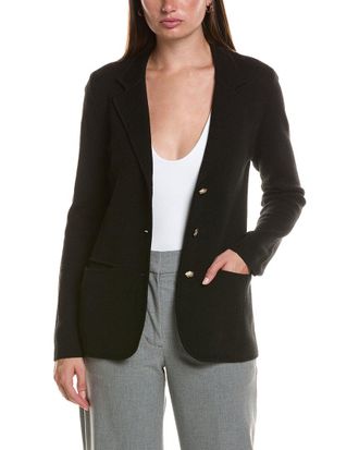 Bruno Magli Wool-Blend Sweater Blazer