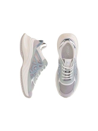 Pinko Womens Sneakers White-Sage Footwear Sports
