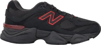 New Balance Womens 9060 Black Red