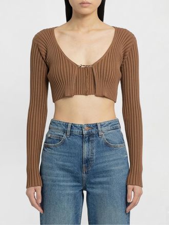 Jacquemus Top cropped Jacquemus in maglia a coste