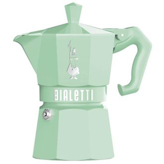 Bialetti Caffettiera italiana da 3 tazze verde pastello - 0009057 - bialetti