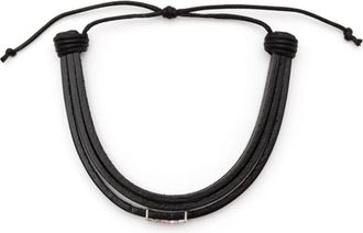 Saint Laurent Cerato Armband - Heren - Armbanden - Zwart - M - Accessoires