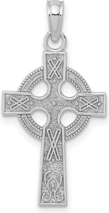 Diamond2Deal 14k Gold Celtic Cross Pendant