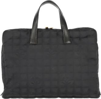 Chanel Pre-owned Nylon chanel-bags - Dames - Vintage Handtas - Zwart - ONE Size - Nylon - Vintage