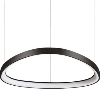 Ideal Lux Gemini Plaf&oacute;n Led Integrado Dali Colgante 61cm Negro 6600lm 3000k - Ideal Lux