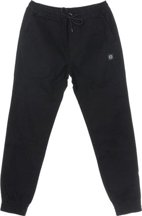 Dolly Noire Zwarte Ripstop Jogger Broek - Heren - Sweatpants - Zwart - XL - Katoen - Broeken