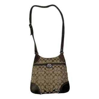 Coach Borsa a tracolla in tela Pre-owned - - Pre-owned - Donna - Marrone - ONE SIZE