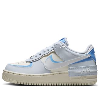 Nike (WMNS) Nike Air Force 1 Shadow Blue Tint Pale Ivory DZ1847-400
