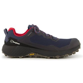 Berghaus Revolute Active Shoe Textile Synthetic Mens Lace Up Shoes - Dark Blue Black - Size:UK 10