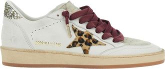 Golden Goose White Ballstar Low Top Sneakers