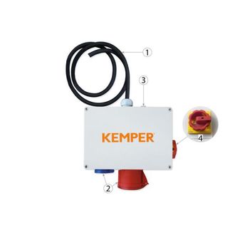 Kemper Set Marcha-paro Alimentacion De Corriente El&eacute;ctrica Con Conexi&oacute;n De Cable 16a Kemper &Oslash; V&aacute;lvula De Cierre 2 (hv)