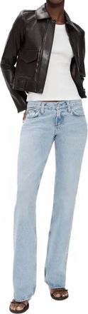 A Gold E Low Rise Bootcut Jeans In Interim