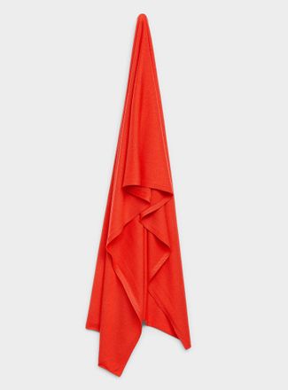 Simons Womens Minimalist merino wool scarf Responsible wool