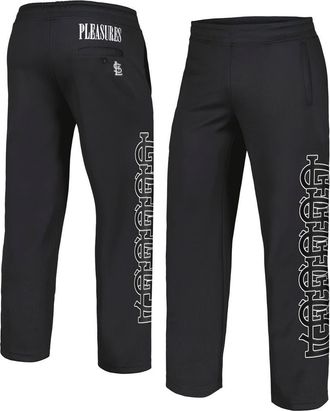 Pleasures Mens PLEASURES Black St. Louis Cardinals Pitcher Track Pants at Nordstrom, Size X-Large