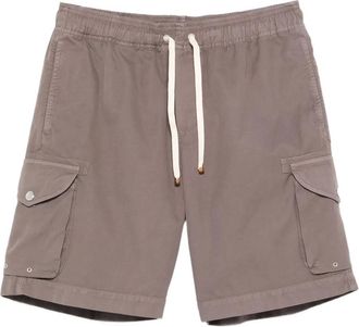 Brunello Cucinelli Shorts met trekkoord - Grijs