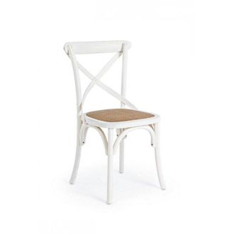 BIZZOTTO Bizzotto - Silla Retro De Madera Blanca