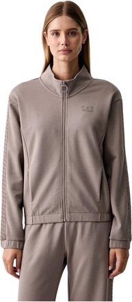 Emporio Armani Emporio Armani Ea7, Donna, Felpe, Marrone, S, new