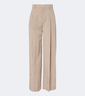 Vince Pleated wide-leg pants