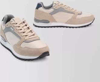 HUGO BOSS calfskin low-top sneakers
