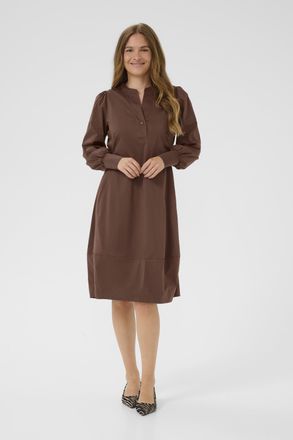 Culture Jurk CUantoinett Feminine brown