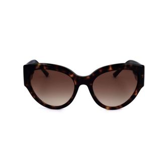 Bulgari Ladies Brown Cat Eye Sunglasses 0BV8258-504/13-1
